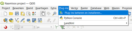 Plug-ins beheren en installeren in QGIS