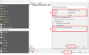 Een dataset koppelen aan een kaartlaag in QGIS