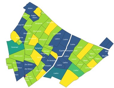 Een bewerkte kaart in QGIS