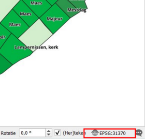 Kaart in QGIS voorbereiden om te exporteren als webkaart