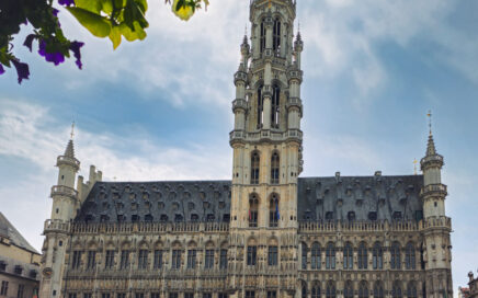 Foto van de gevel van het Stadhuis van Brussel