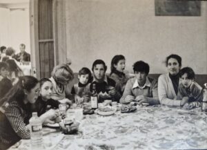 Oude familiefoto in zwart-wit van José Oliveira