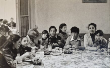 Oude familiefoto in zwart-wit van José Oliveira